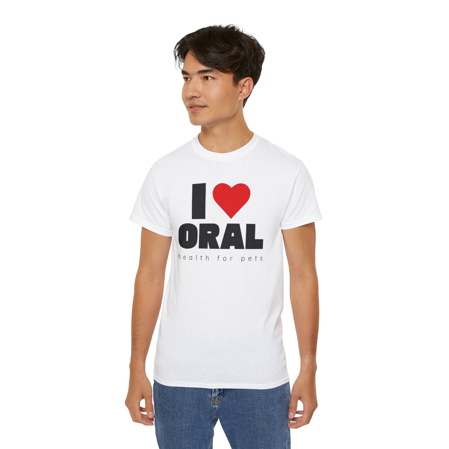I ♥️ Oral Health for Pets - Ultra Cotton Tee