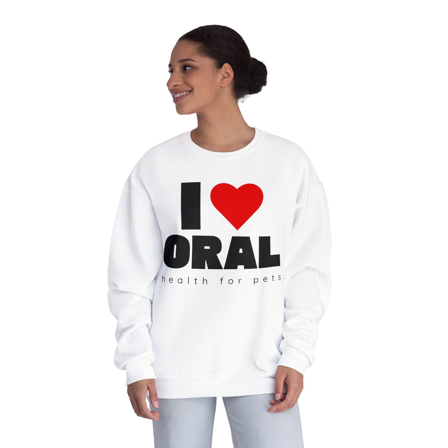 I ♥️ Oral Health for Pets - NuBlend® Crewneck Sweatshirt