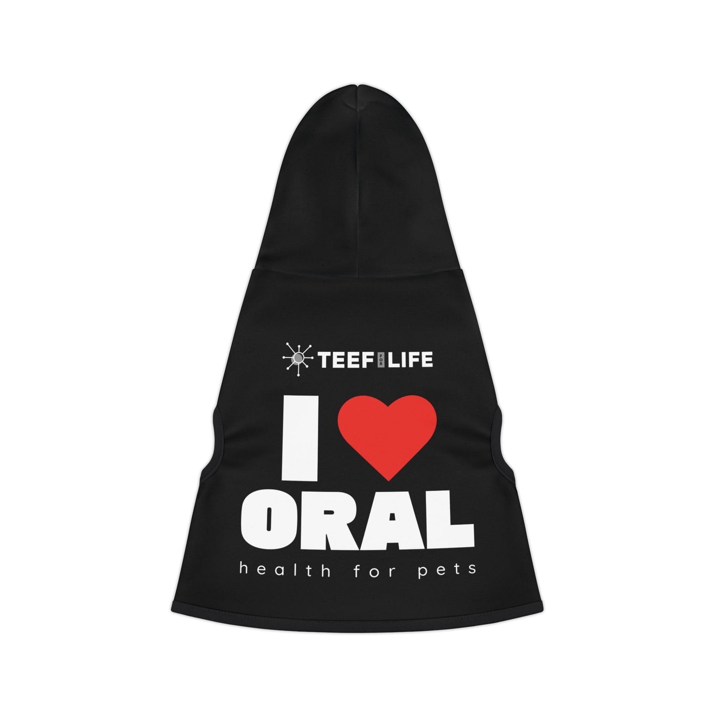 I ♥️ Oral Health for Pets - Pet Hoodie