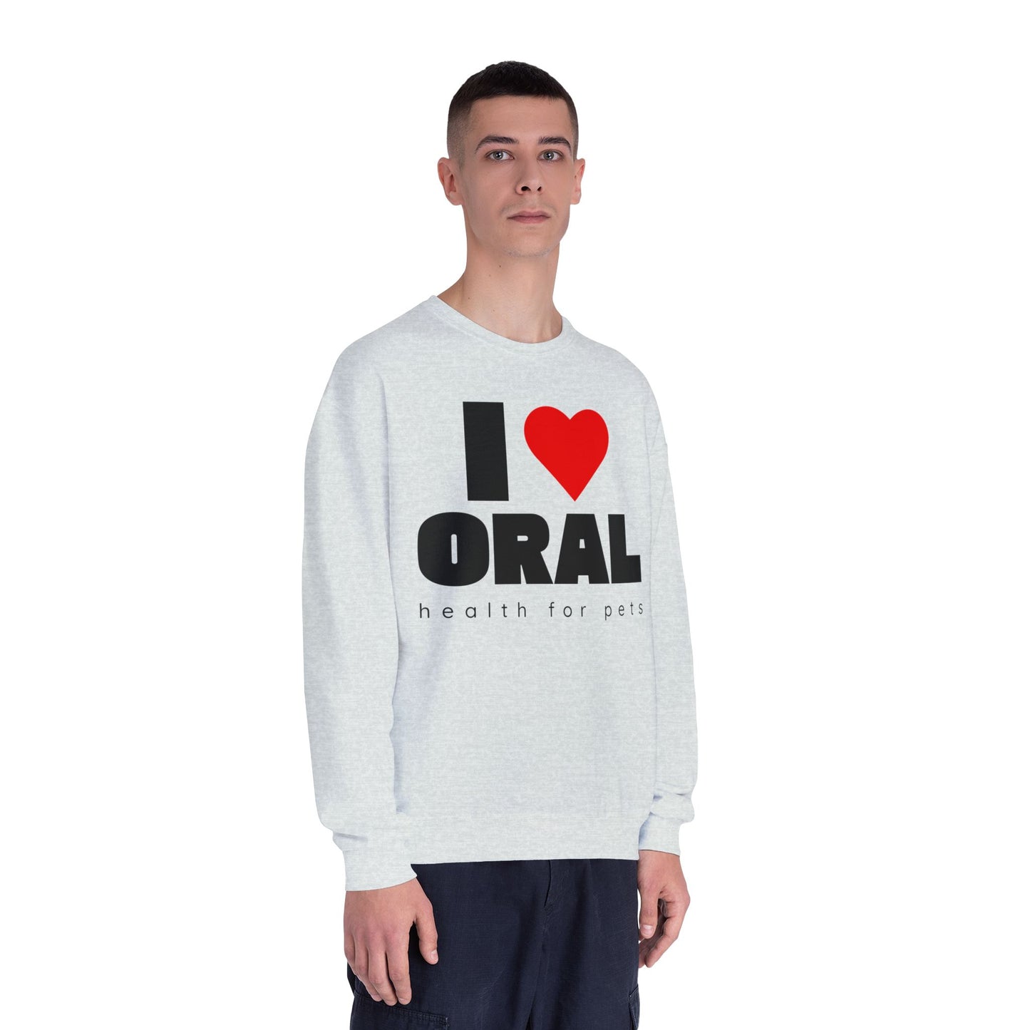 I ♥️ Oral Health for Pets - NuBlend® Crewneck Sweatshirt