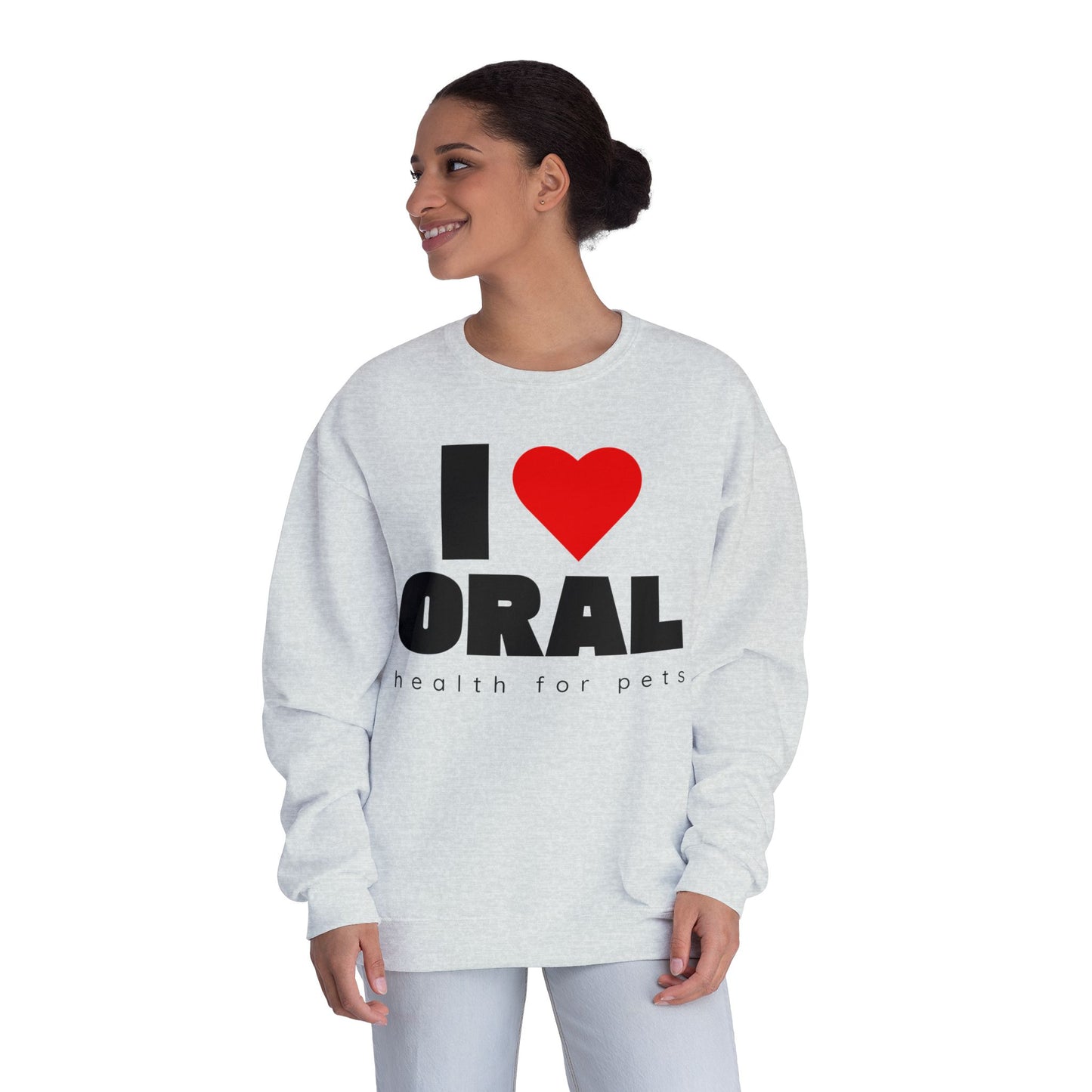 I ♥️ Oral Health for Pets - NuBlend® Crewneck Sweatshirt