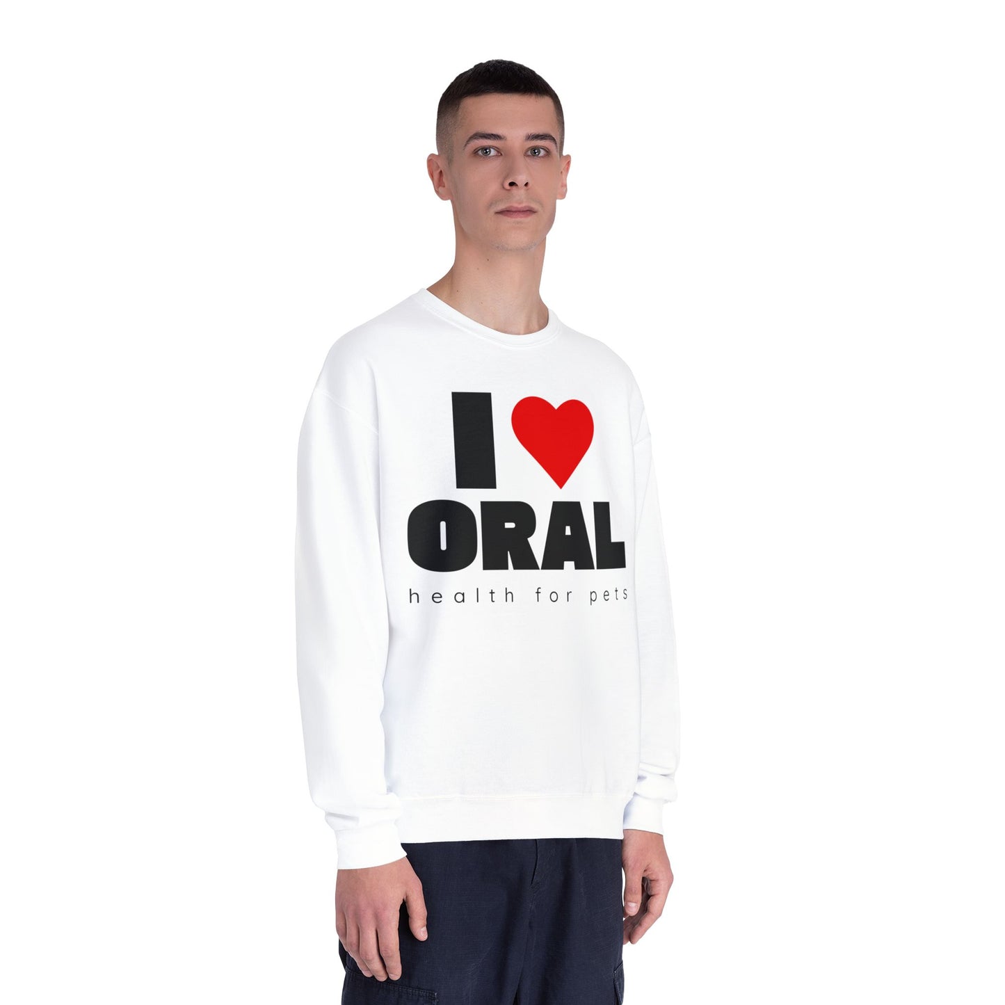 I ♥️ Oral Health for Pets - NuBlend® Crewneck Sweatshirt