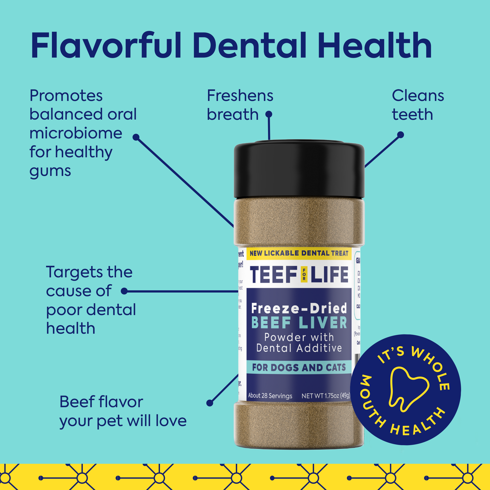 Lickable Treat Powder - Dog and Cat Formula (Beef Liver or Salmon)