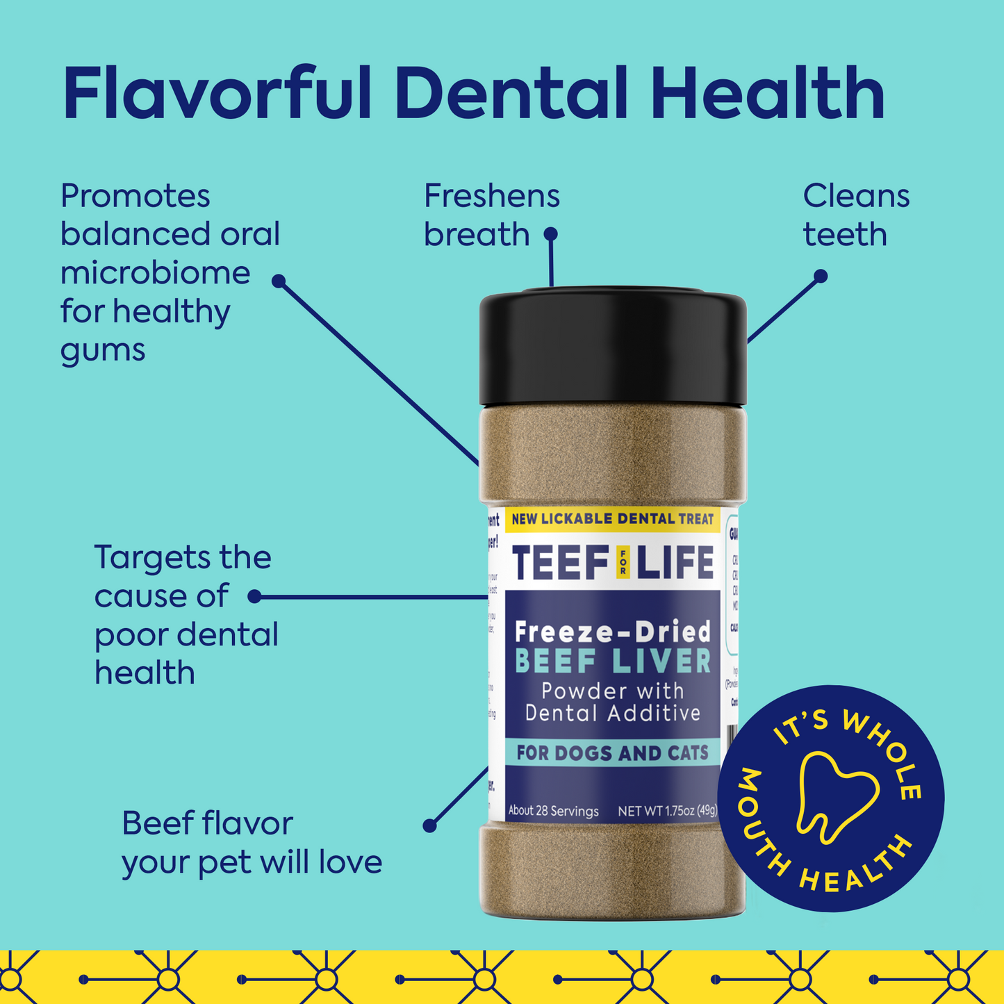 Lickable Treat Powder - Dog and Cat Formula (Beef Liver or Salmon)