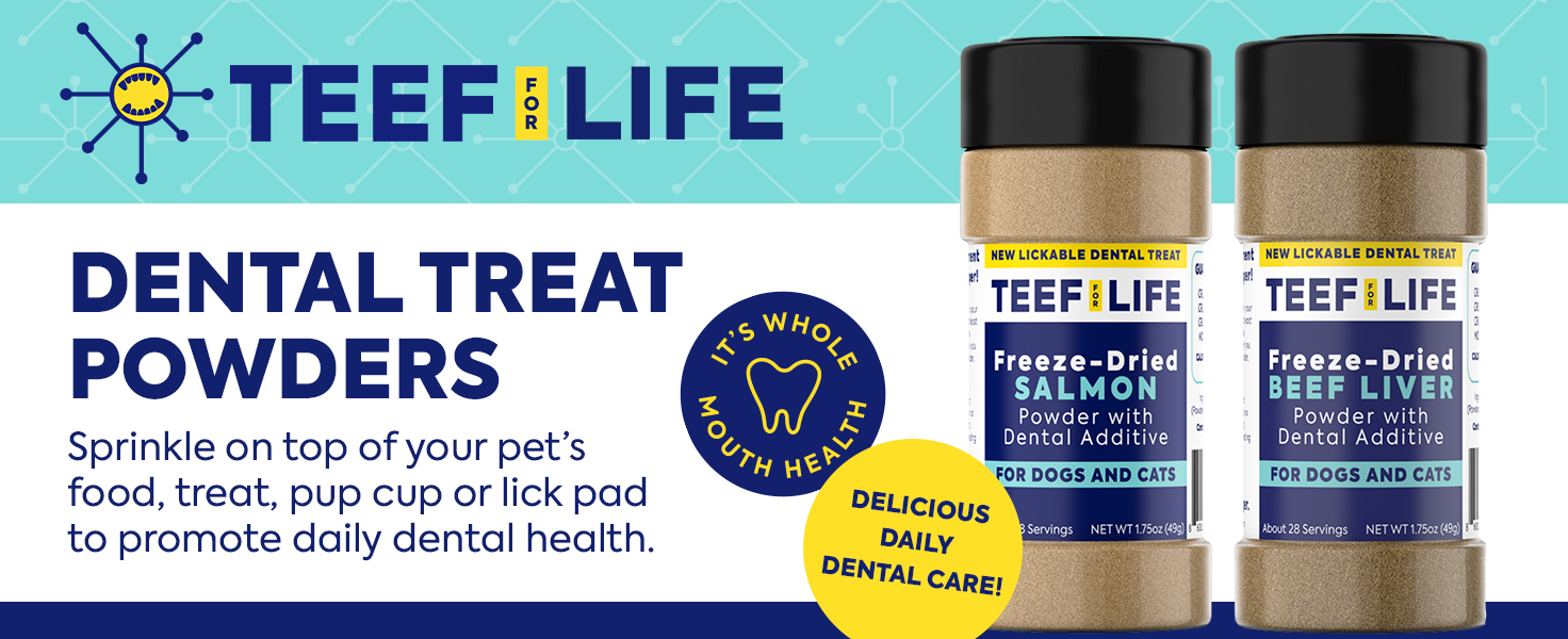 Lickable Treat Powder - Dog and Cat Formula (Beef Liver or Salmon)