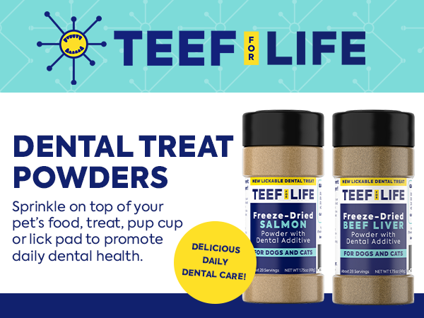 Lickable Treat Powder - Dog and Cat Formula (Beef Liver or Salmon)