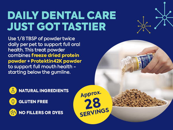 Lickable Treat Powder - Dog and Cat Formula (Beef Liver or Salmon)